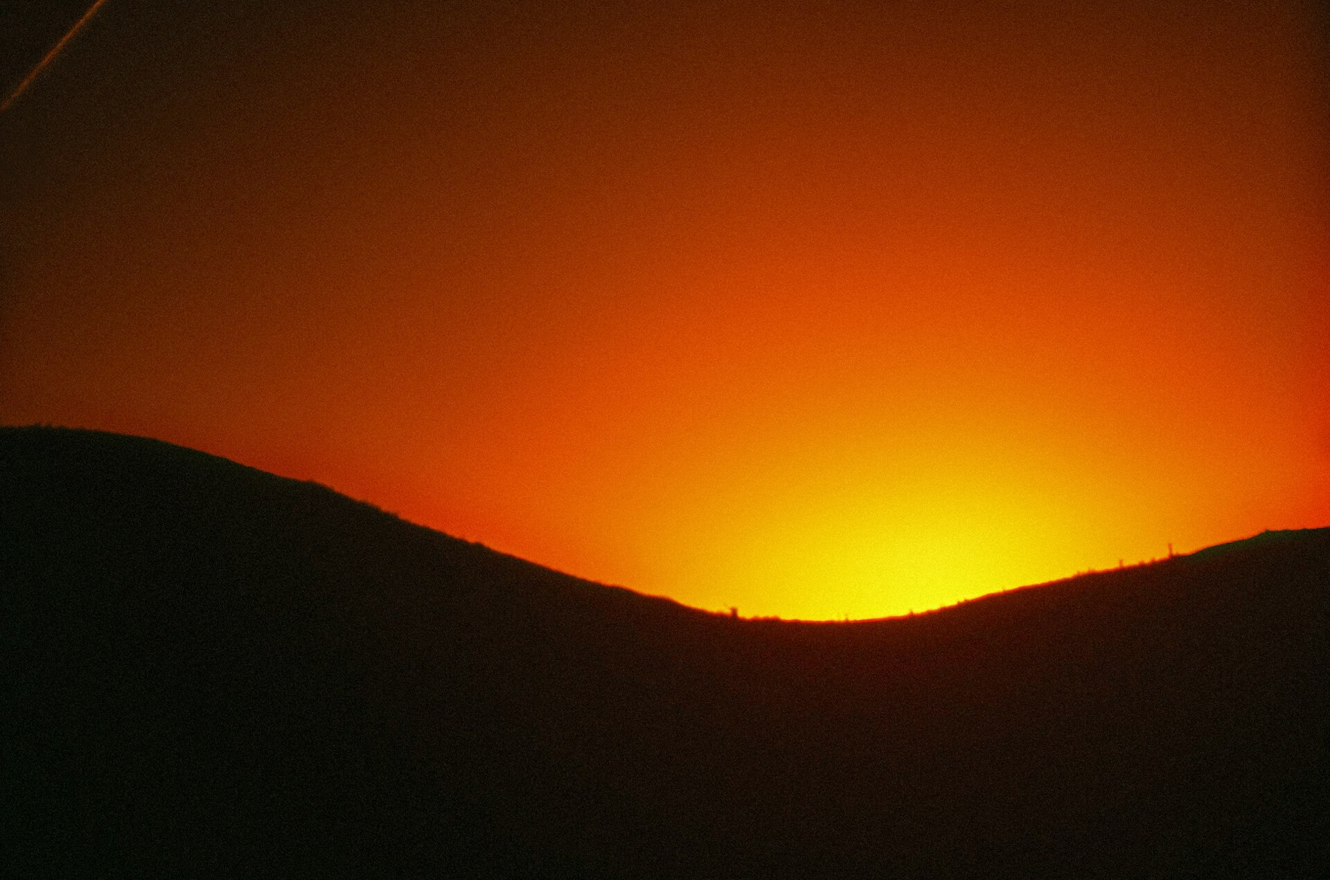 Sunset sky